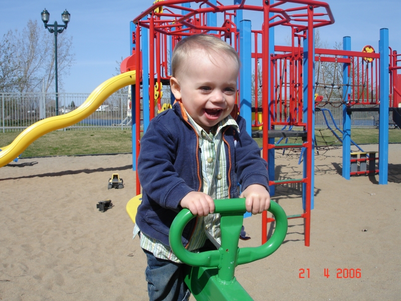 Félix Lanciault au parc