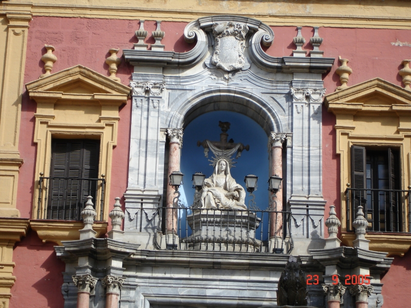 Statue de Sainte Paule, patronne de Málaga - Cathédrale de l’Incarnation de Málaga, Espagne