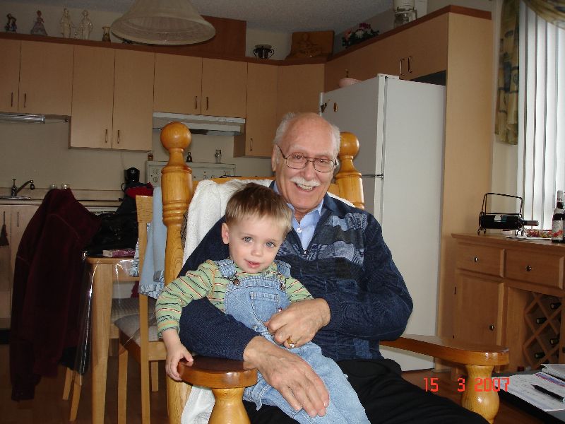 Félix et son arrière-grand-père André