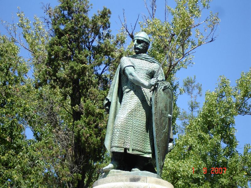 Dom Alfonso Henriques, premier roi du Portugal, Guimarães, Portugal