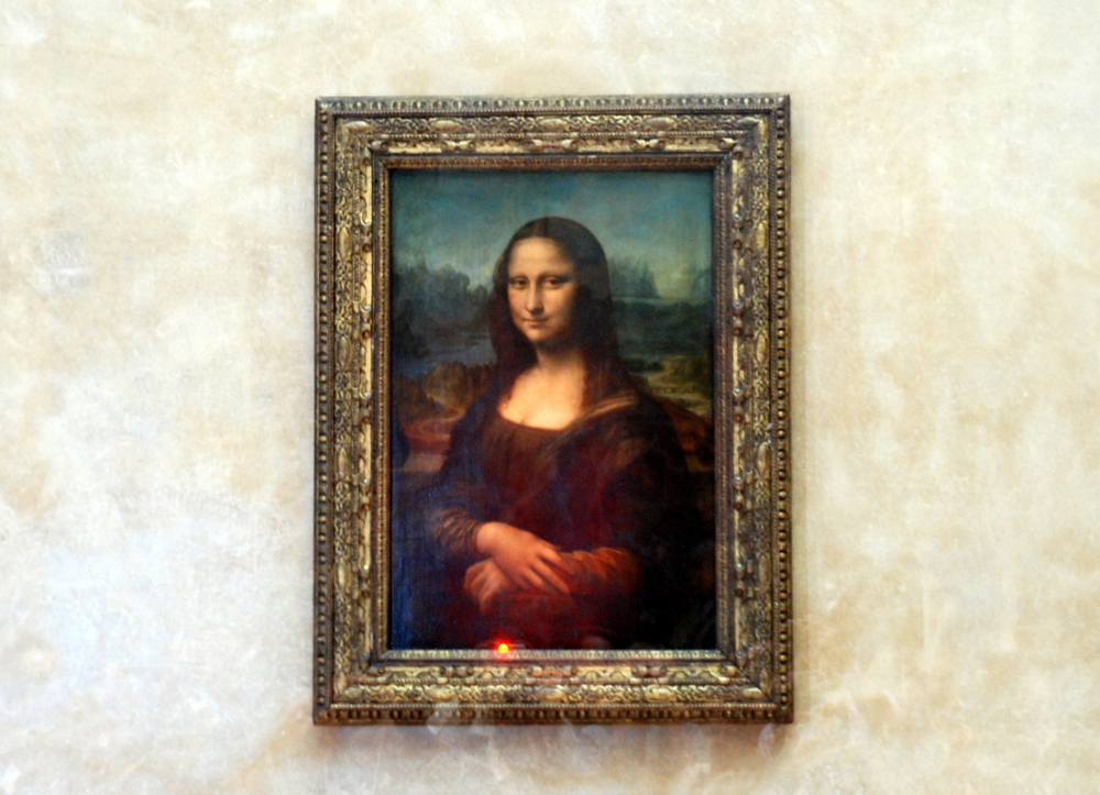 La Joconde de Léonard de Vinci, Musée du Louvre, Paris, France