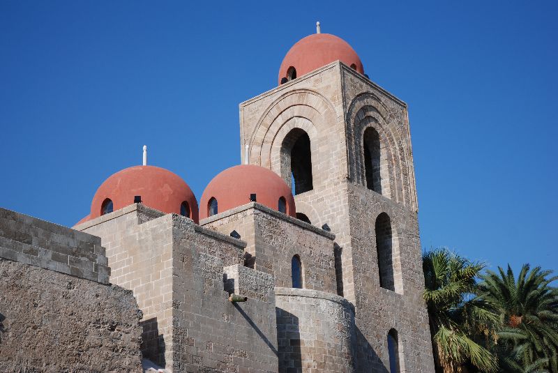 Église Saint-Jean des Ermites, San Giovanni degli Eremiti, Sicile, Italie