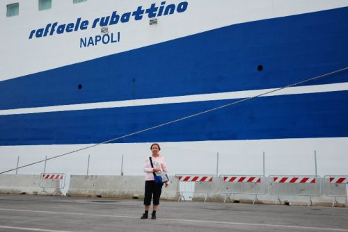 Le Raffaele rubattino, port de Palerme, Sicile, Italie