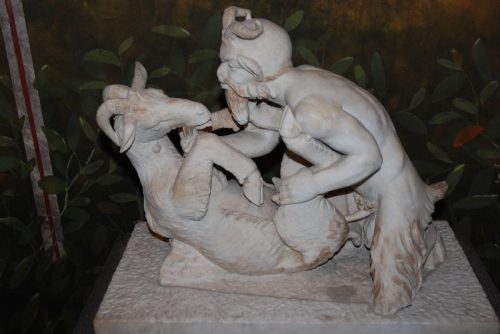 Œuvre du Cabinet secret, Musée archéologique national de Naples, Italie