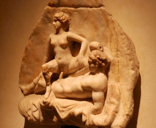 Œuvre du Cabinet secret, Musée archéologique national de Naples, Italie