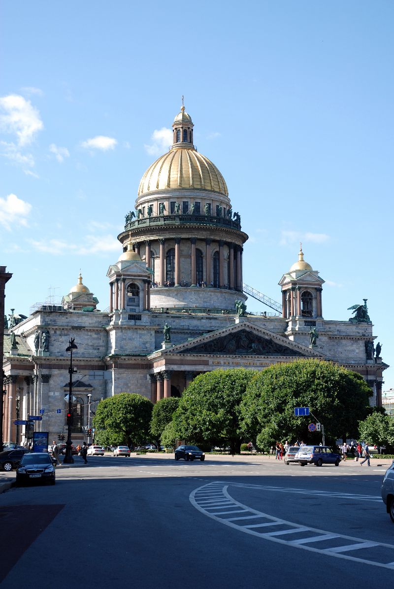 La cathédrale Saint-Isaac, Saint-Pétersbourg, Russie