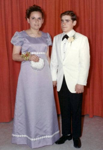 2 mai 1970, Céline avec son cousin Robert