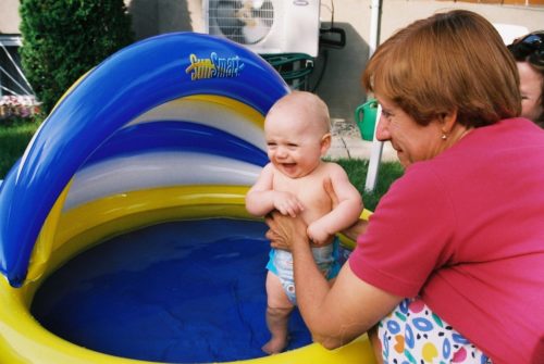 Félix... à la piscine 