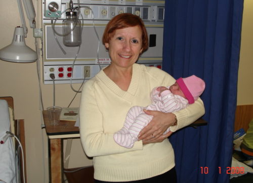 10 janvier 2008... Céline est grand-mère pour une 2e fois