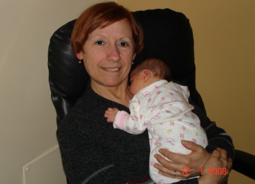 12 janvier 2008... Chloé est sur le point de sortir de l'hôpital