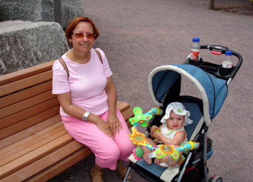 17 juillet 2008... une première visite dans un zoo pour Chloé.