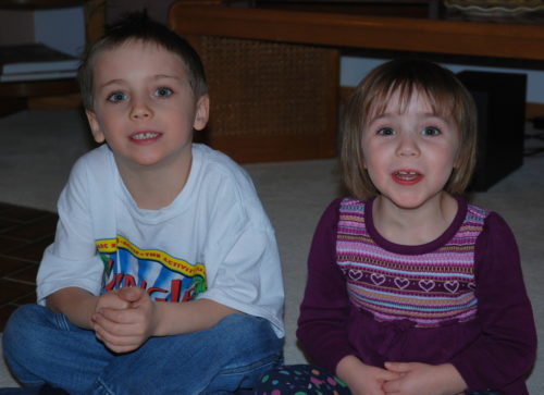 Félix et Chloé, le 13 février 2011