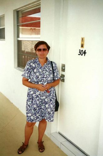 Au condominium des parents de Céline à LauderHill en Floride