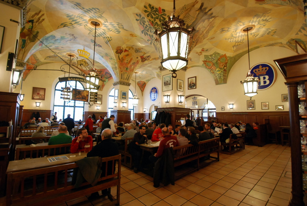Hofbräuhaus, Munich, Bavière, Allemagne