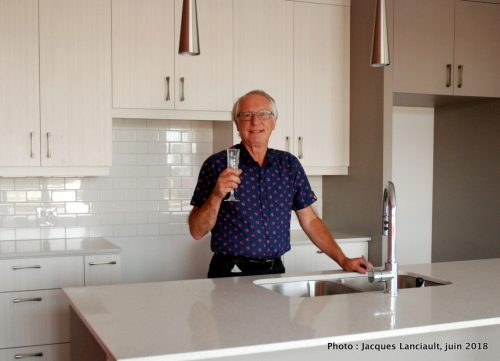 Jacques au condo de Mirabel, le 20 juin 2018