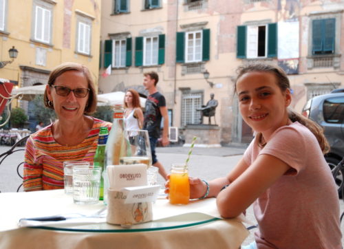 Piazza Cittadella, Lucques, Italie