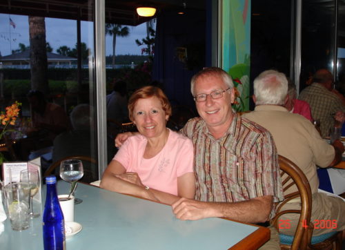 12 avril 2006 dans un restaurant de Sarasota, en Floride