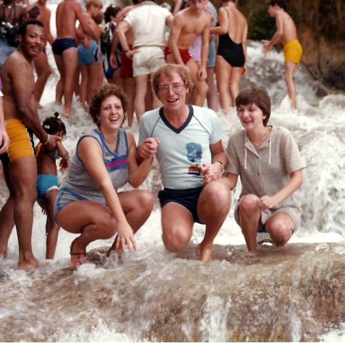 1983, Dunn's River Falls, Jamaique, 