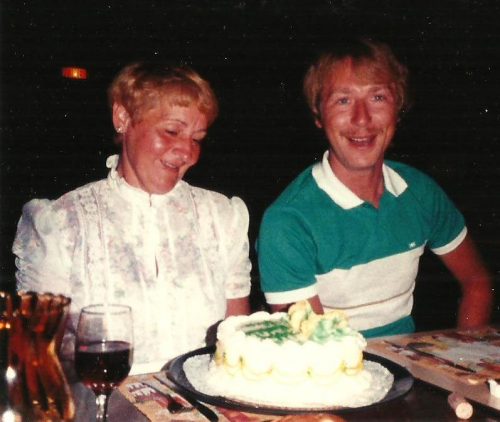 Juillet 1983, Virginia Beach avec ma mère