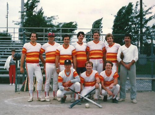 Équipe de balle-molle de la trésorerie de la CUM, 1986