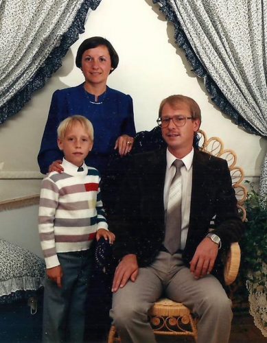 Marc-André, Céline et moi, 1990