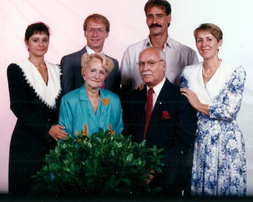 1991 photo de famille des Lanciault