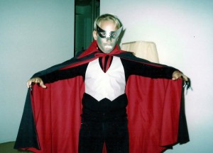 Halloween 1989 - Marc-André en Dracula, un autre costume confectionné par ma mère!