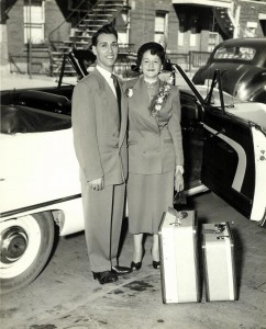 Hélène et André voyage de noces