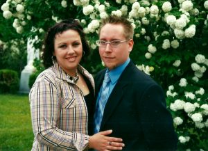 Isabel et Marc-André lors du mariage de Jean-François le 7 juin 2003!