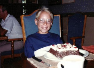Été 1989... Marc-André fête ses 10 ans!