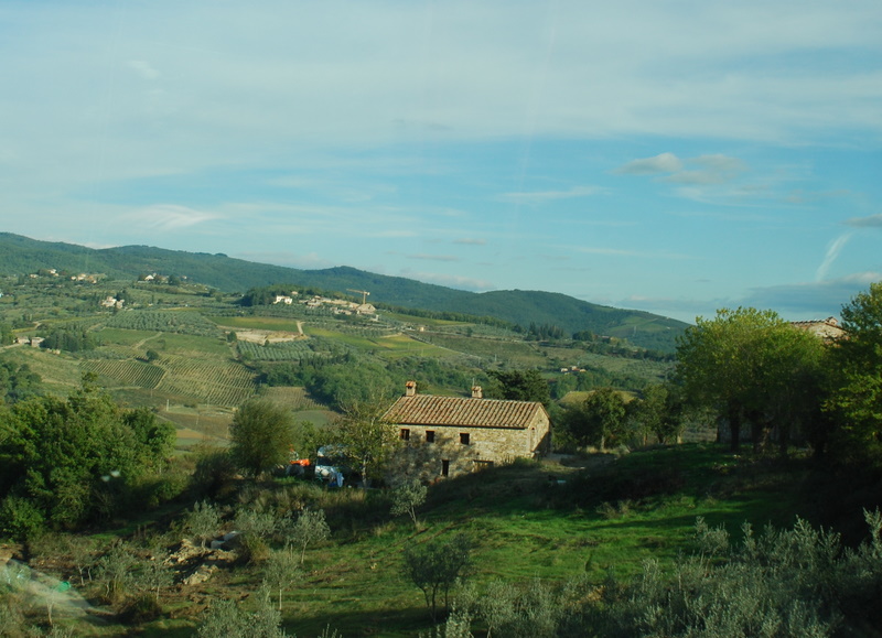 Paysage de Toscane, Italie.