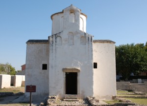 Église paléocroate Sainte Croix, Nin, Croatie
