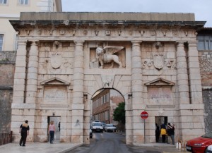 Porte de la Terre Ferme, Zadar, Croatie