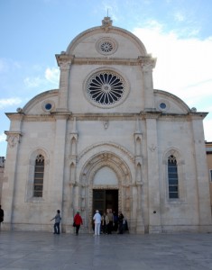 La cathédrale de St-Jacques, Sibenik, Croatie.