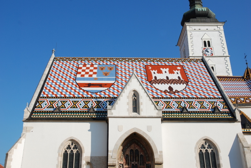 Église Saint-Marc, Zagreb, Croatie