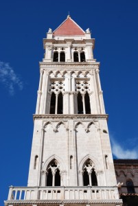La cathédrale Saint-Laurent de Trogir, Croatie.