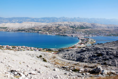 Île de Pag, Dalmatie du Nord, Croatie