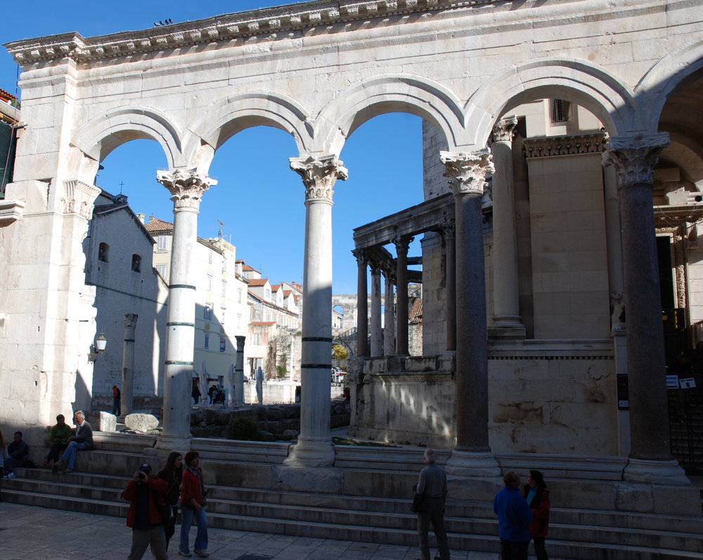 Palais de Dioclétien, Split, Dalmatie centrale, Croatie