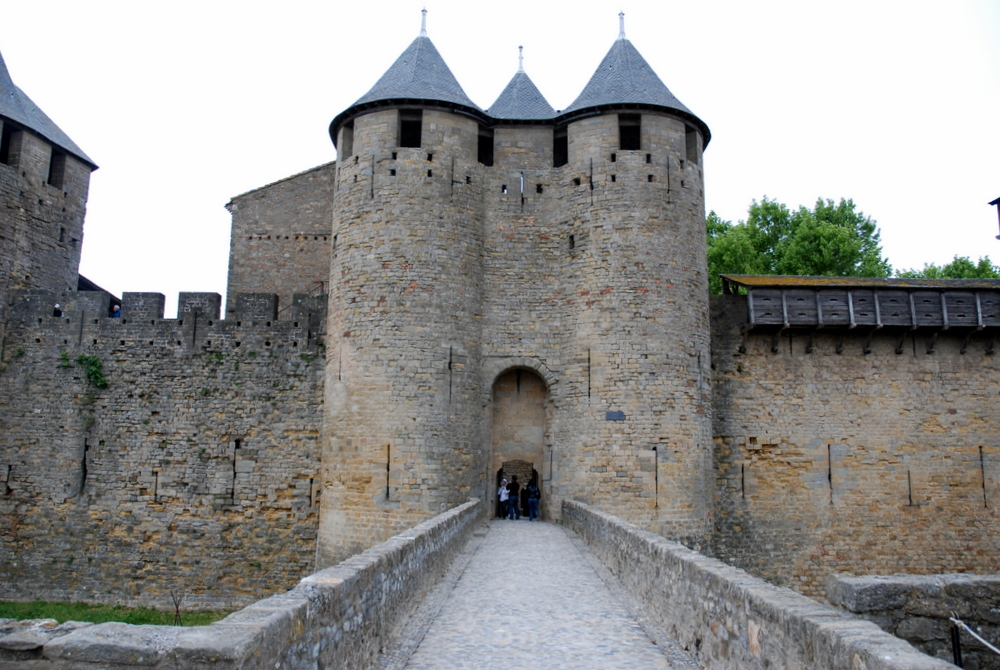 Le château de Carcassonne, France