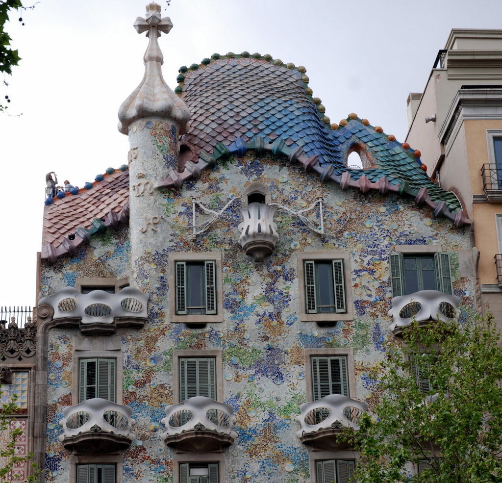 Chef-d'oeuvre d'Antoni Gaudí : la Casa Batlló