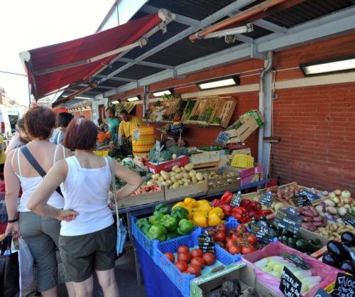 Marché Saint-Cyprien, Toulouse, France