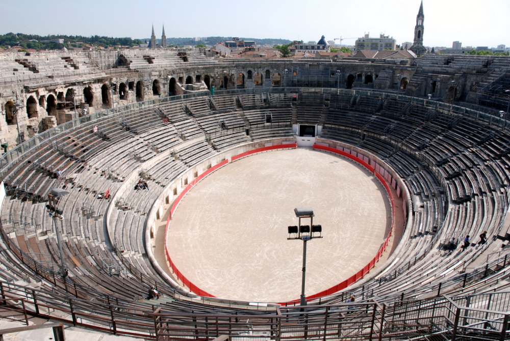 Arènes de Nîmes, Nîmes, France