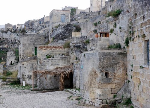 Les Sassi de Matera, Basilicate, Italie.