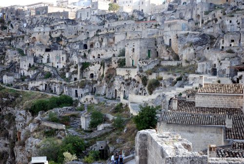 Les Sassi de Matera, Basilicate, Italie.