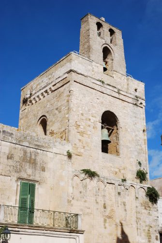 "Clocher de la cathédrale d’Otrante, Pouilles, Italie