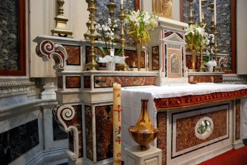 Chapelle des martyrs, cathédrale d’Otrante, Pouilles, Italie