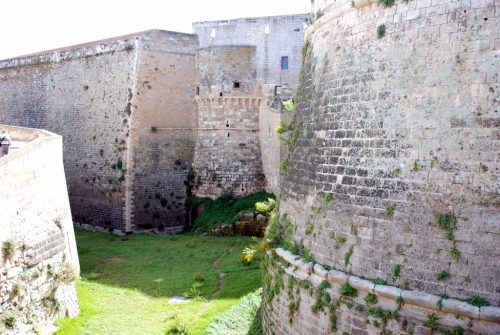 Château aragonais, Otrante, Pouilles, Italie