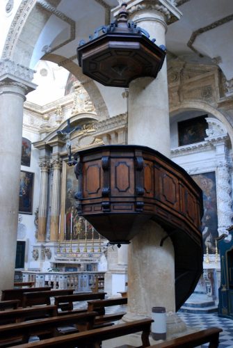Cathédrale Sant’Agata, Gallipoli, Pouilles, Italie