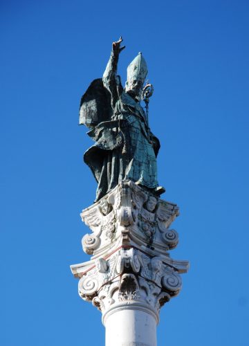 Colonne Sant’Oronzo, Lecce, Pouilles, Italie