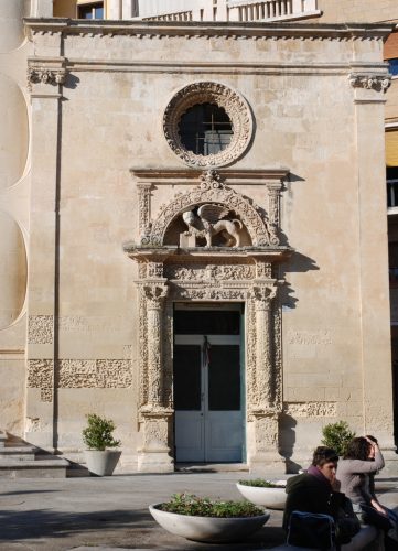 Piazza Sant’Oronzo, Lecce, Pouilles, Italie